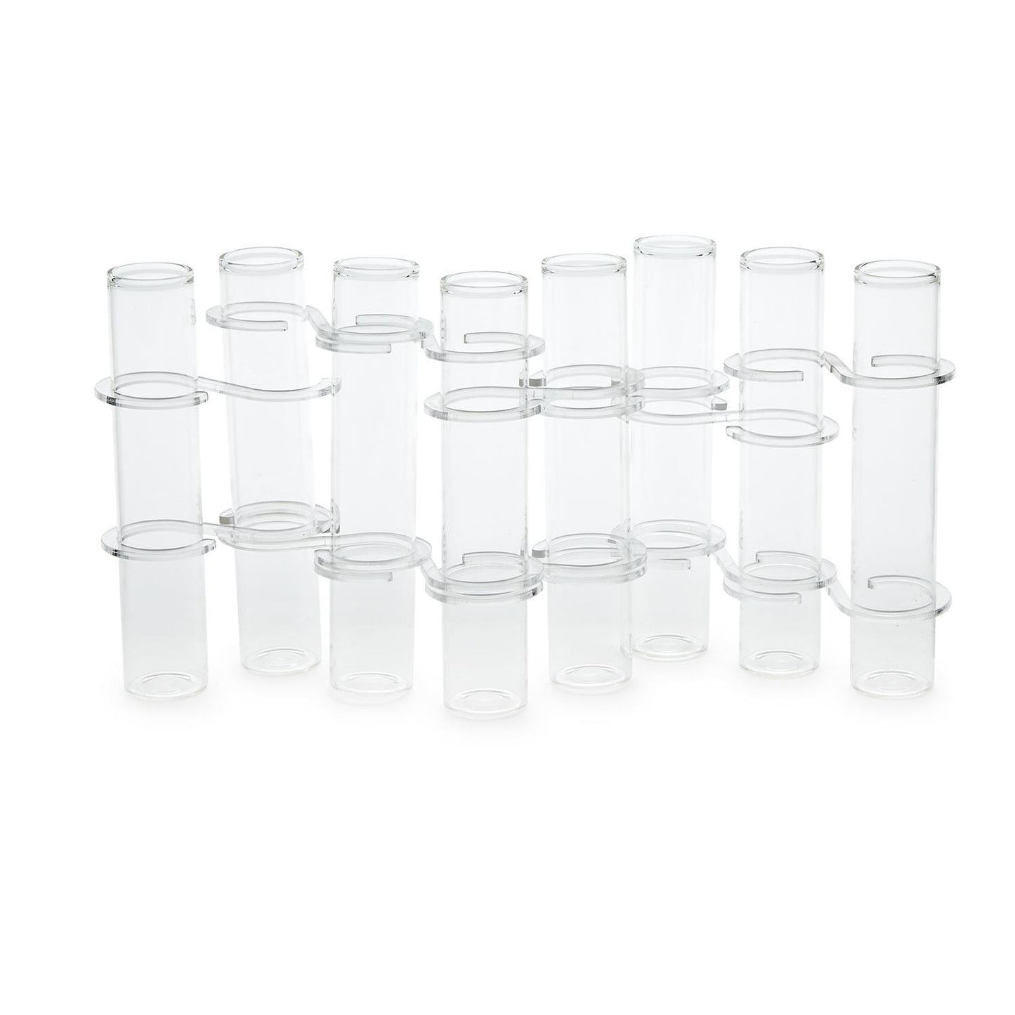 Hinged 8 Tube Flower Vase
