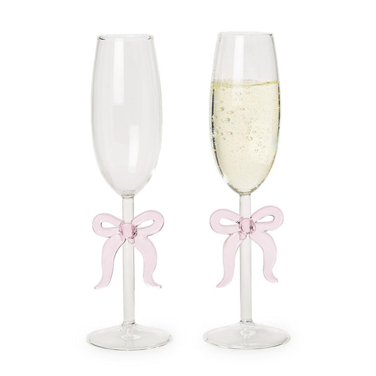 Bow Champagne Flute