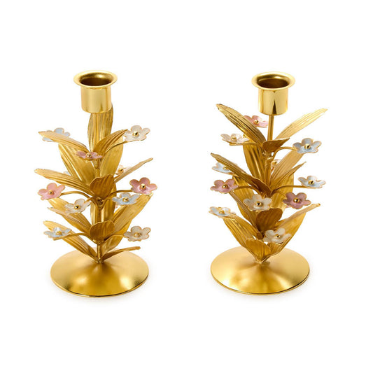 Tri Flower Candleholders