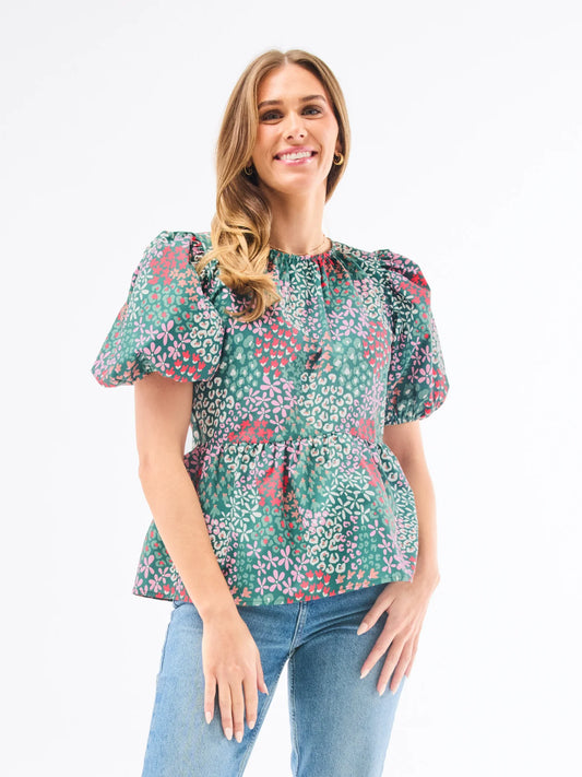 Nina Open Meadows Top