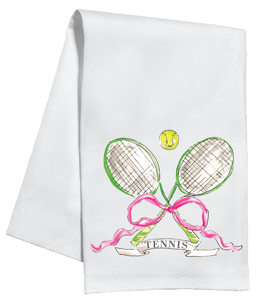 Tennis Bow Kitchen Towel