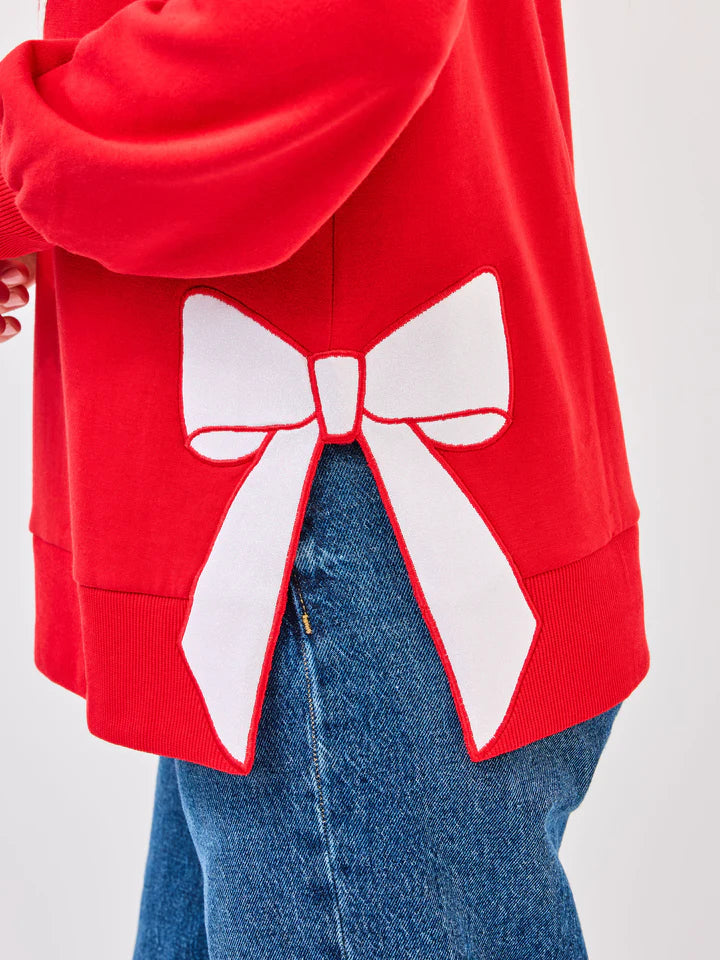 Merry Bow Sweatshirt