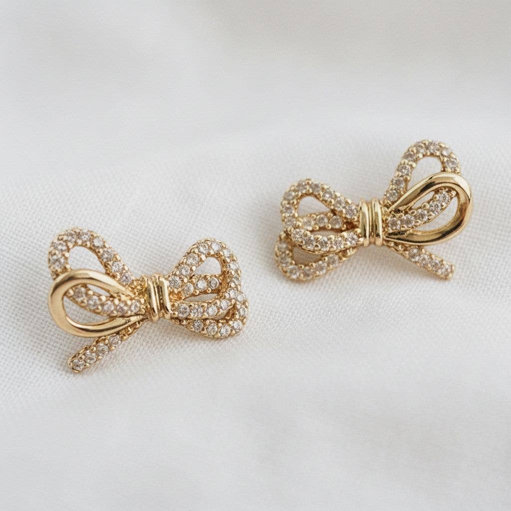 Knot Bow Earrings