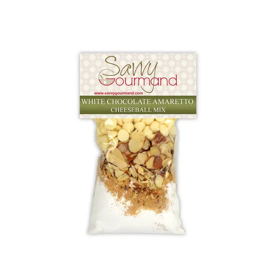White Chocolate Amaretto Cheeseball or Pie
