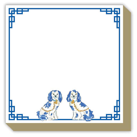 Staffordshire Dogs Luxe Notepad