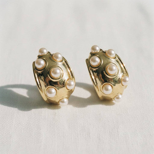 Vintage Pearl Earrings