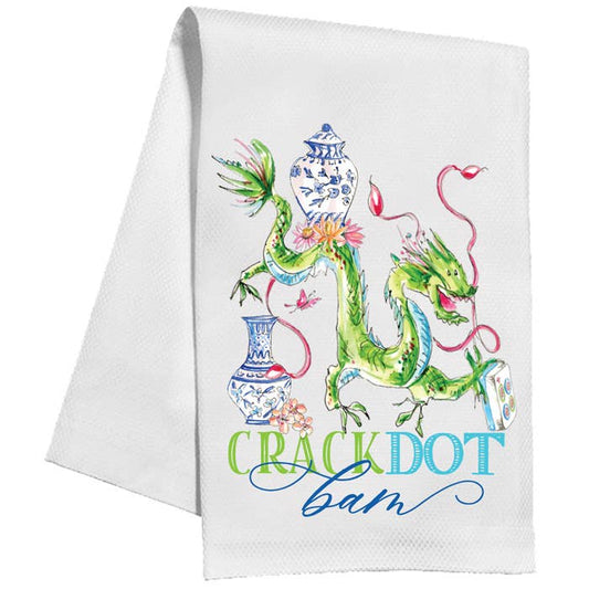 Crack Dot Bam Kitchen Towel