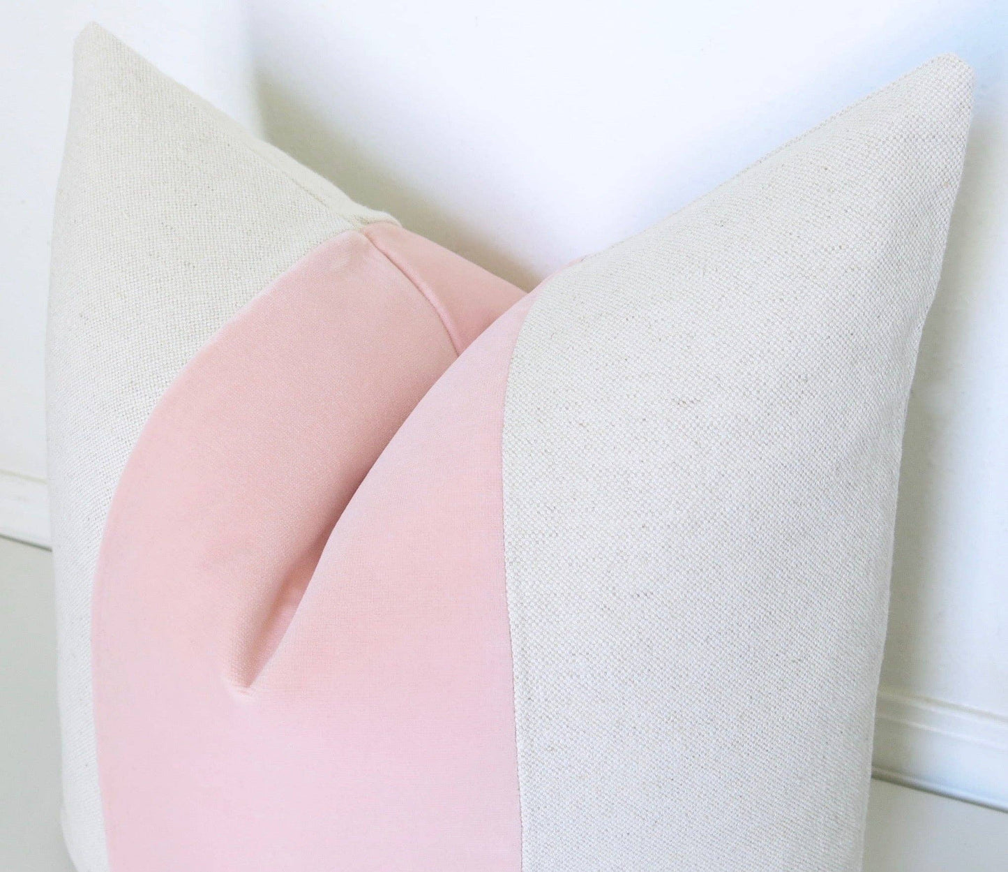Mezzo Pillow Cover - Blush