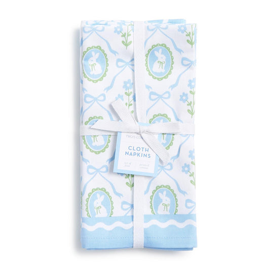 Bunnies and Bows Napkin Set