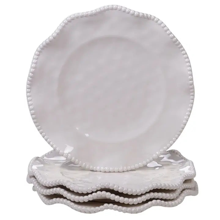 Perlette Cream Sald Plate