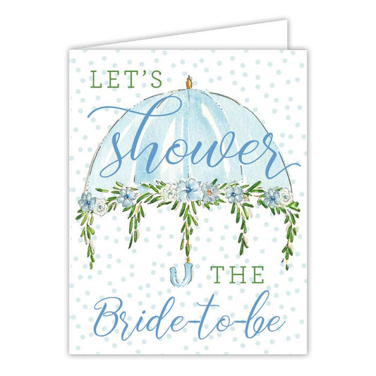 Let's Shower Greeting Card