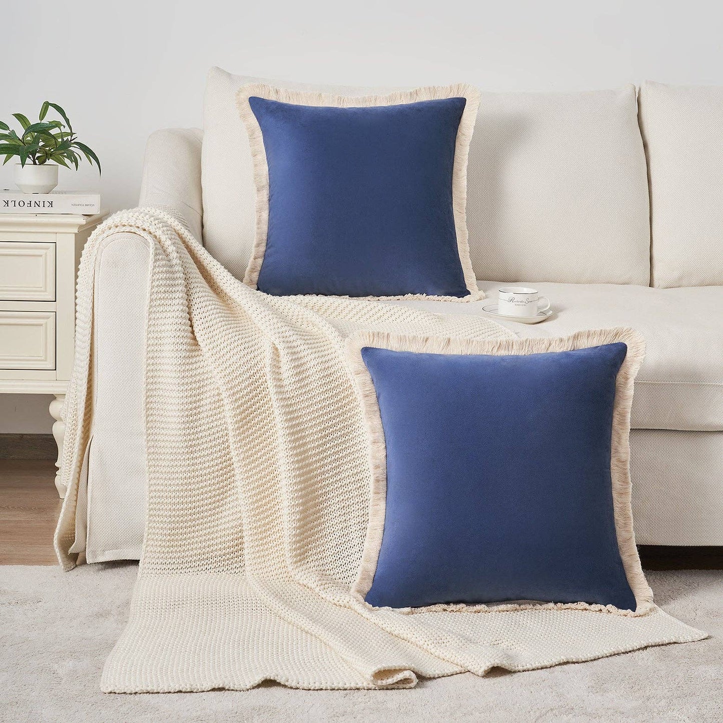 Nacazcol Pillow - Midnight Blue