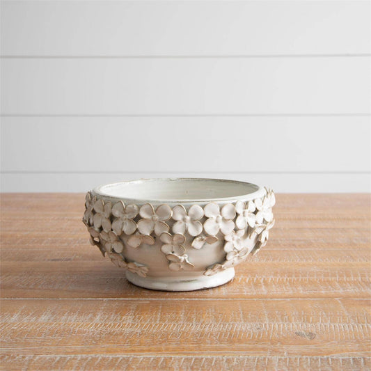 Sculpted Florals Bowl