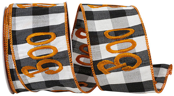 Boo Embroidery Dupioni