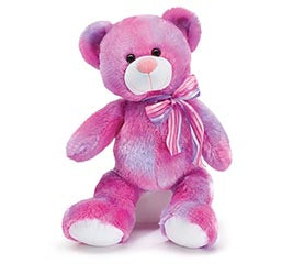 Plush Tie Dye Bear