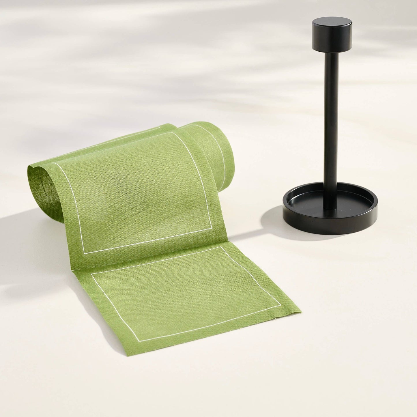 Cocktail Napkin Stand in Matte Black