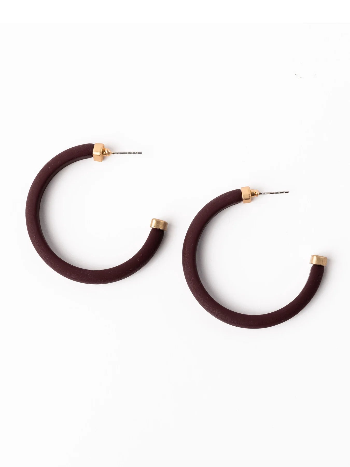 Earrings Amanda Maroon M