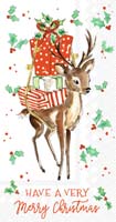 Merry Little Deer Guest Napkin