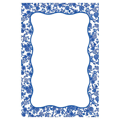 Blue Chinoiserie Notepad