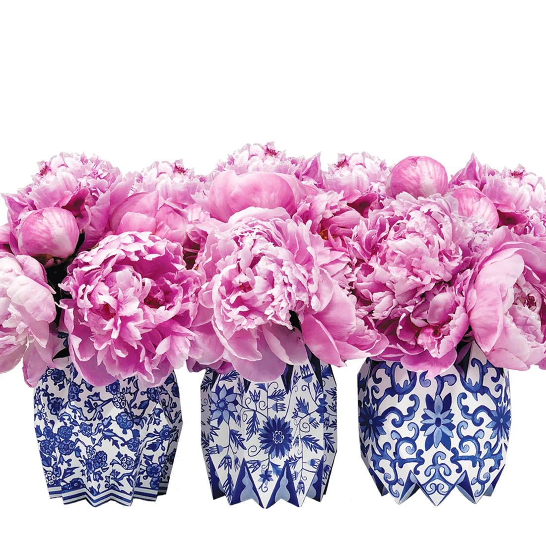 Chinoiserie Paper Vase Wraps