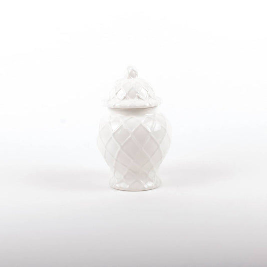 Textured Small Ginger Jar