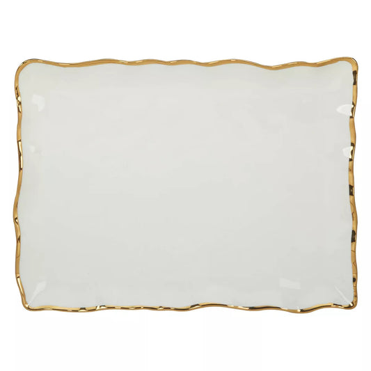 Regency Gold Rectangular Platter