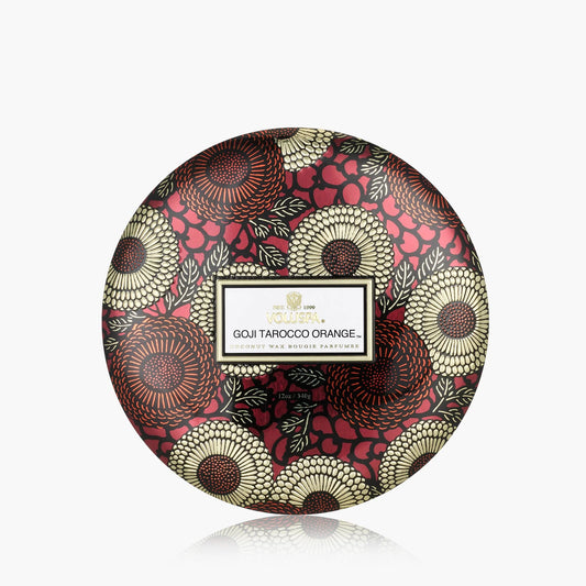 Goji Tarocco Orange 3 Wick Tin Candle