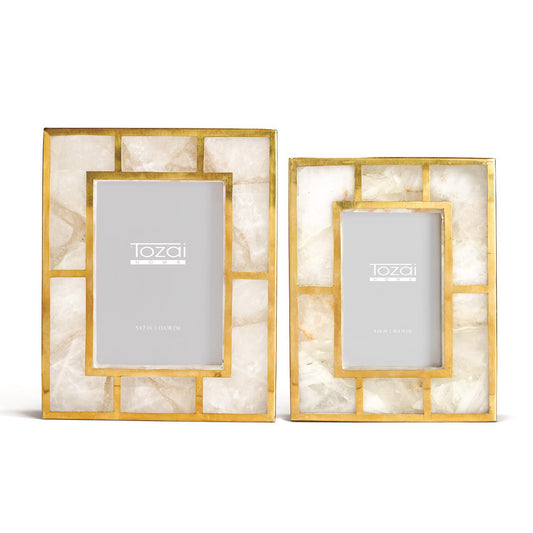 White Quartz Frame