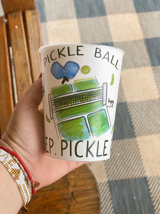 Pickle Ball Party Cups