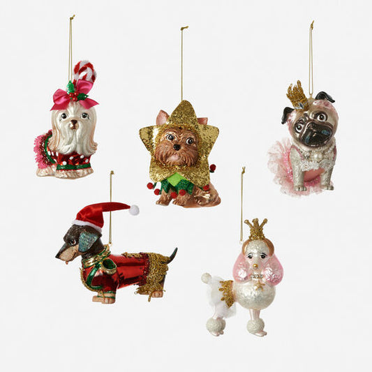 Party Dog Ornament