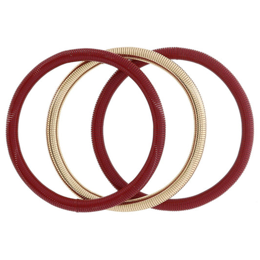 Set Red & Gold Bangles