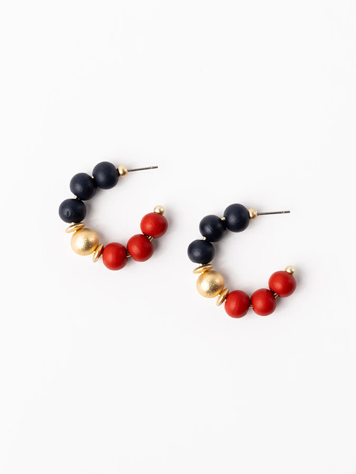 Earrings Janette Red and Blue S