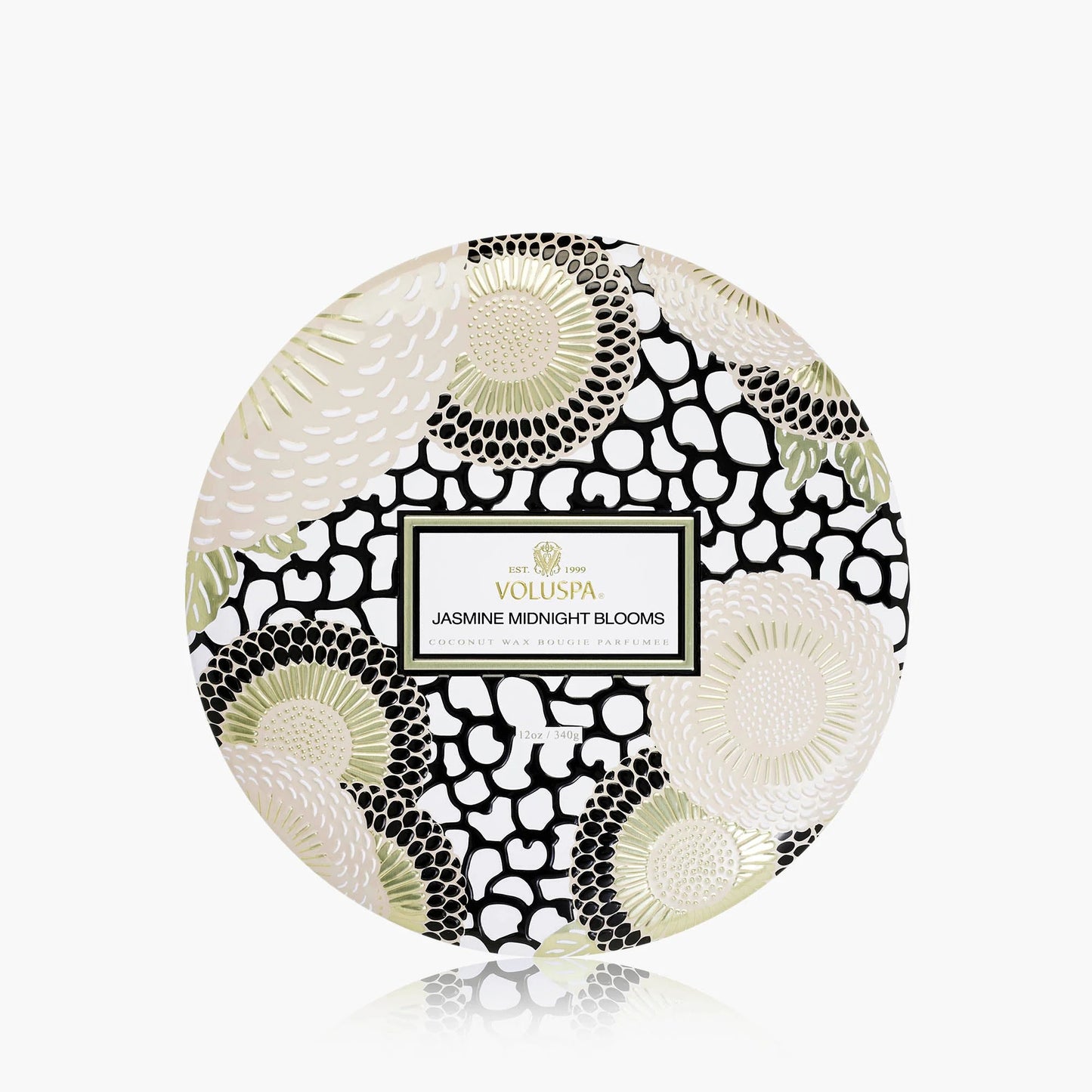 Jasmine Midnight Blooms 3 Wick Tin Candle