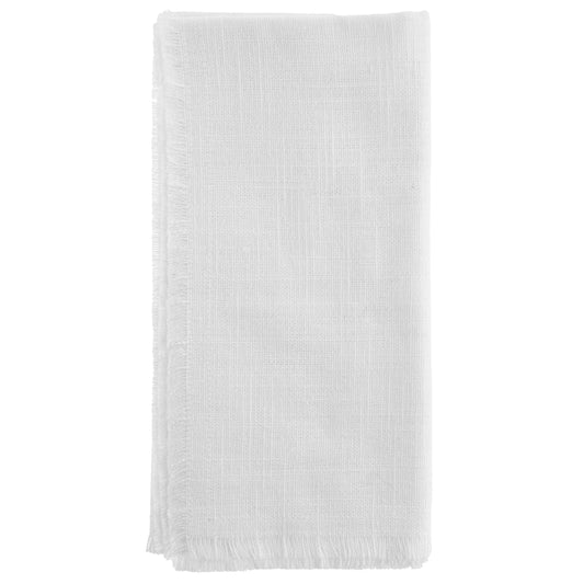 Slubbed Napkin White