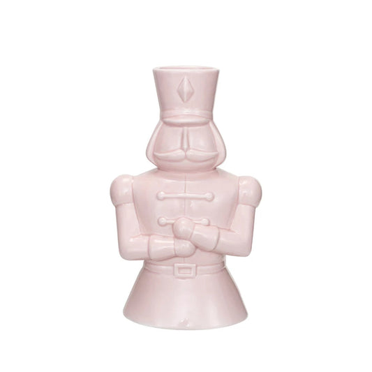 Pink Nutcracker Vase