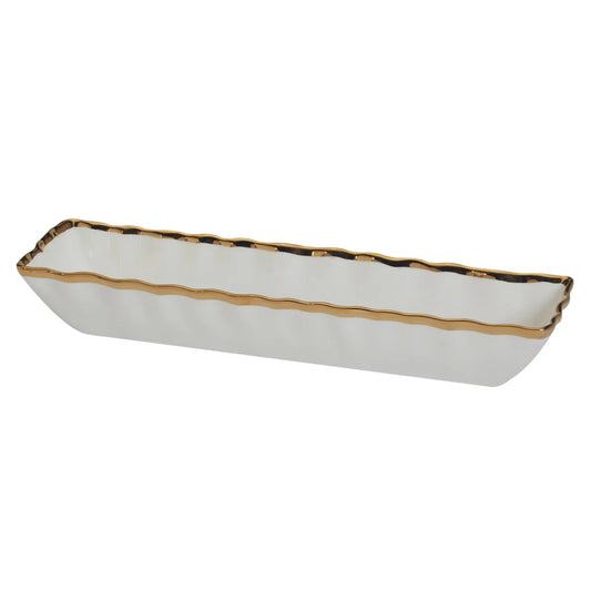 Regency Gold Cracker Tray