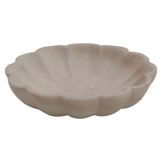 Marble Flower Dish