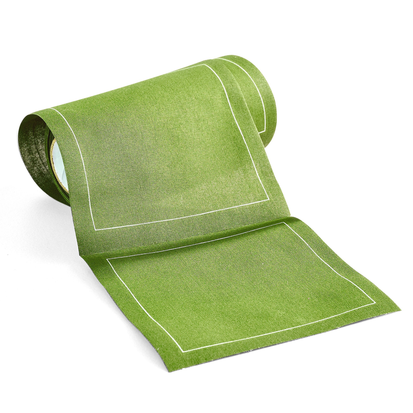 Cotton Cocktail Napkin Roll: Olive