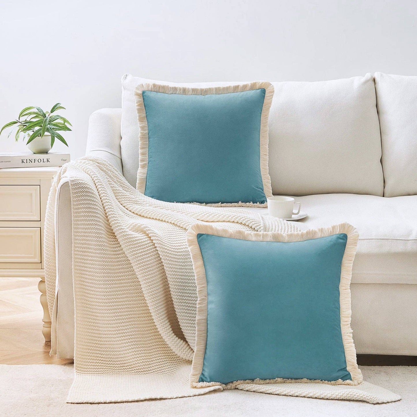 Nacazcol Pillow - Teal Blue