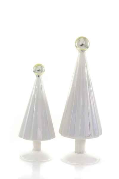 Pleated Tree Set Ivory