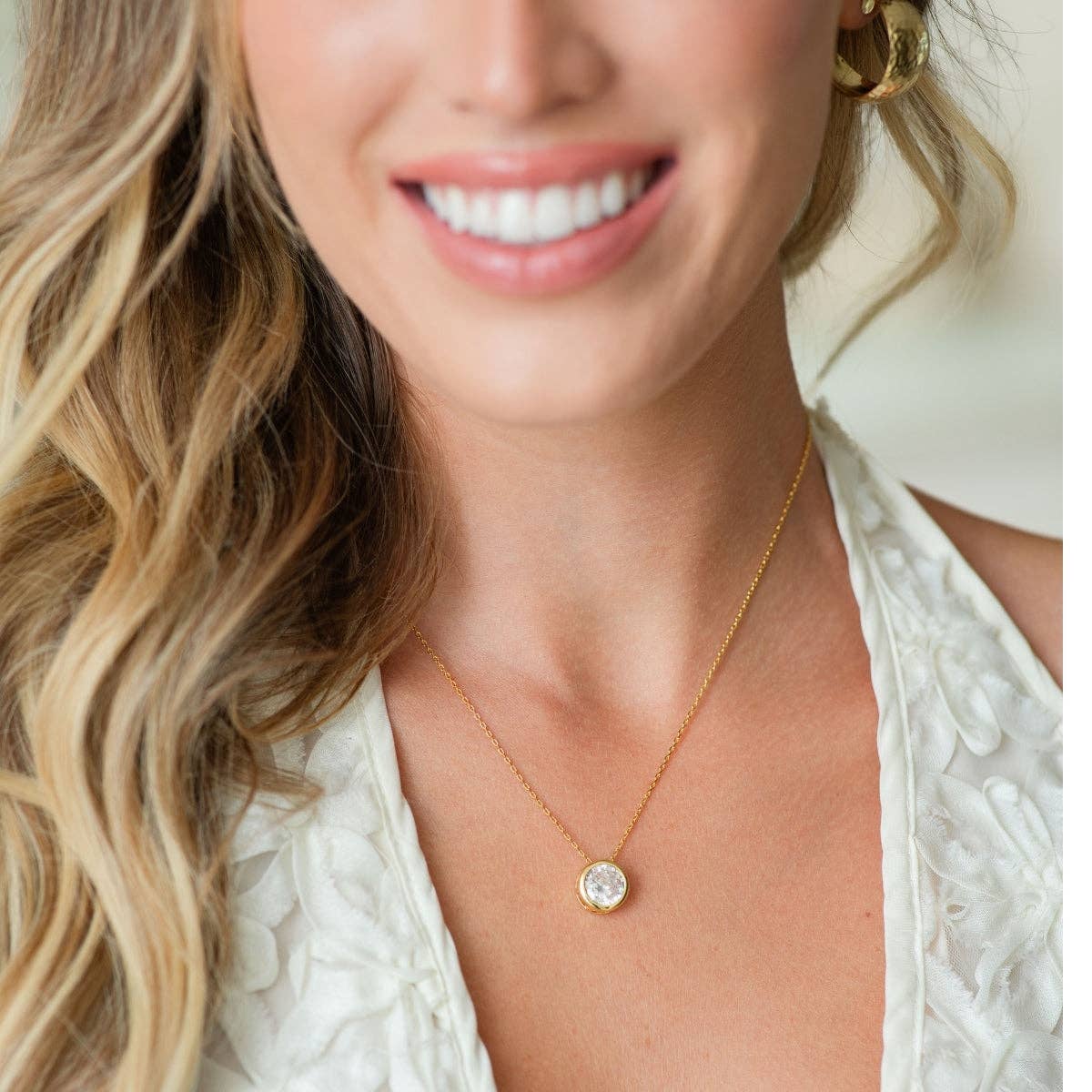 Bold Diamond Necklace