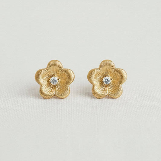 Floral Stud Earrings
