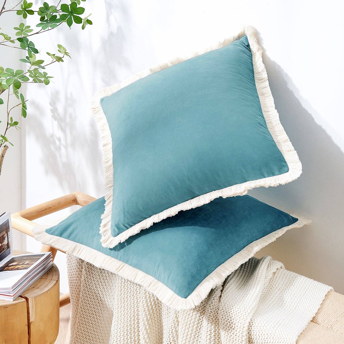 Nacazcol Pillow - Teal Blue