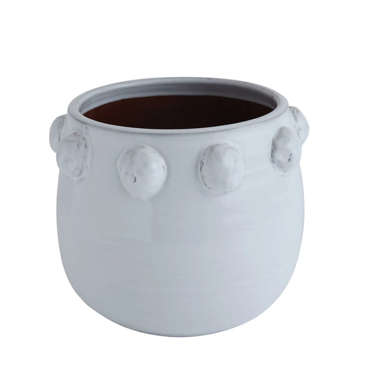 Terracotta Dotted Planter