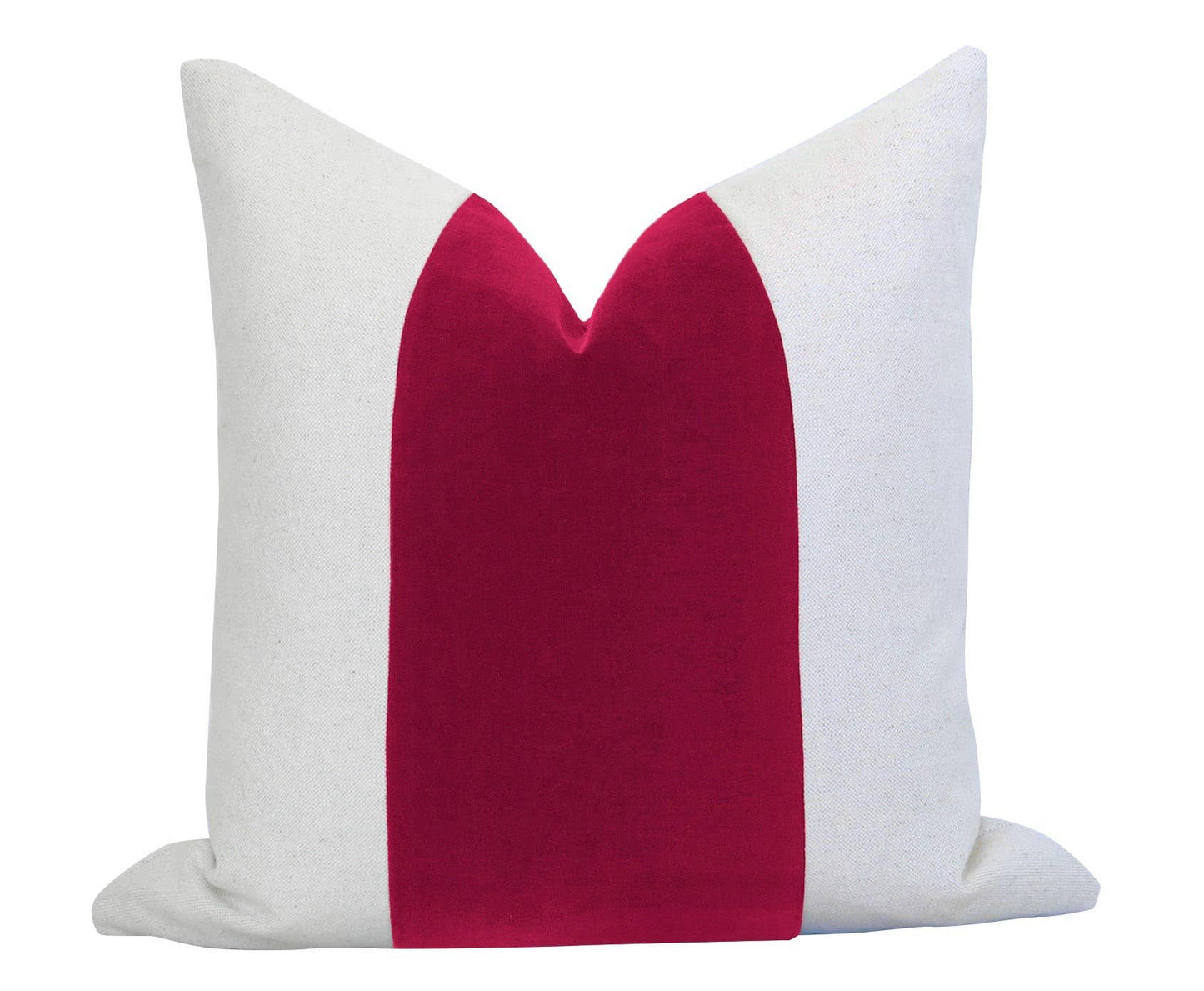 Mezzo Pillow Cover - Cherry Red