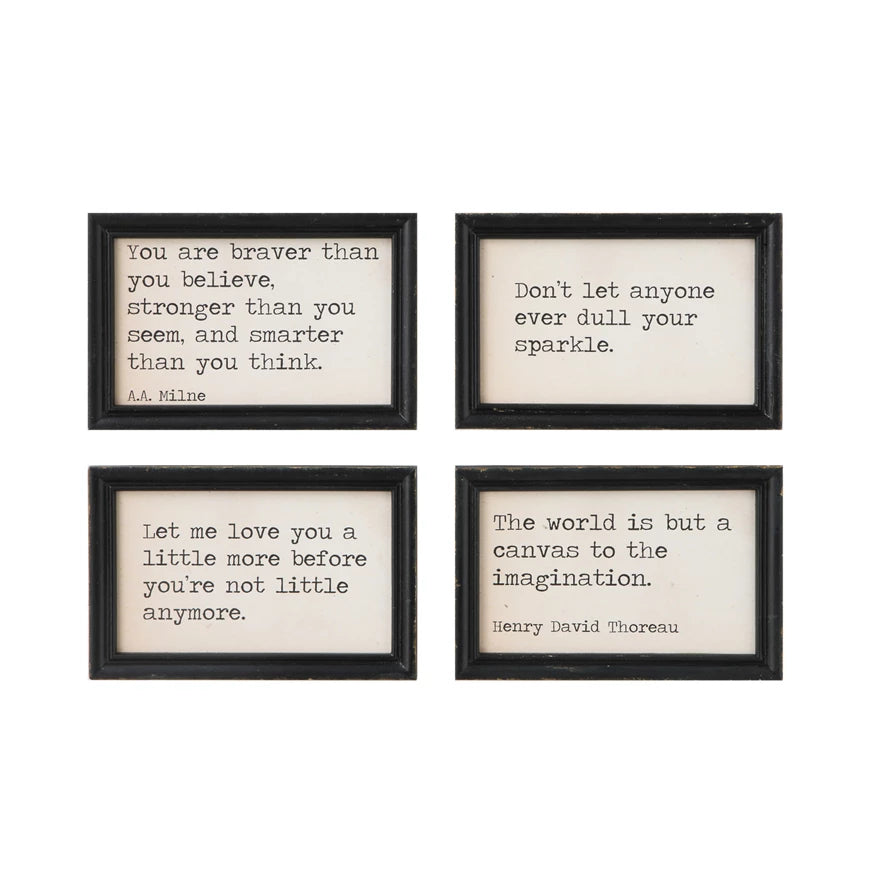 Quote Wall Decor