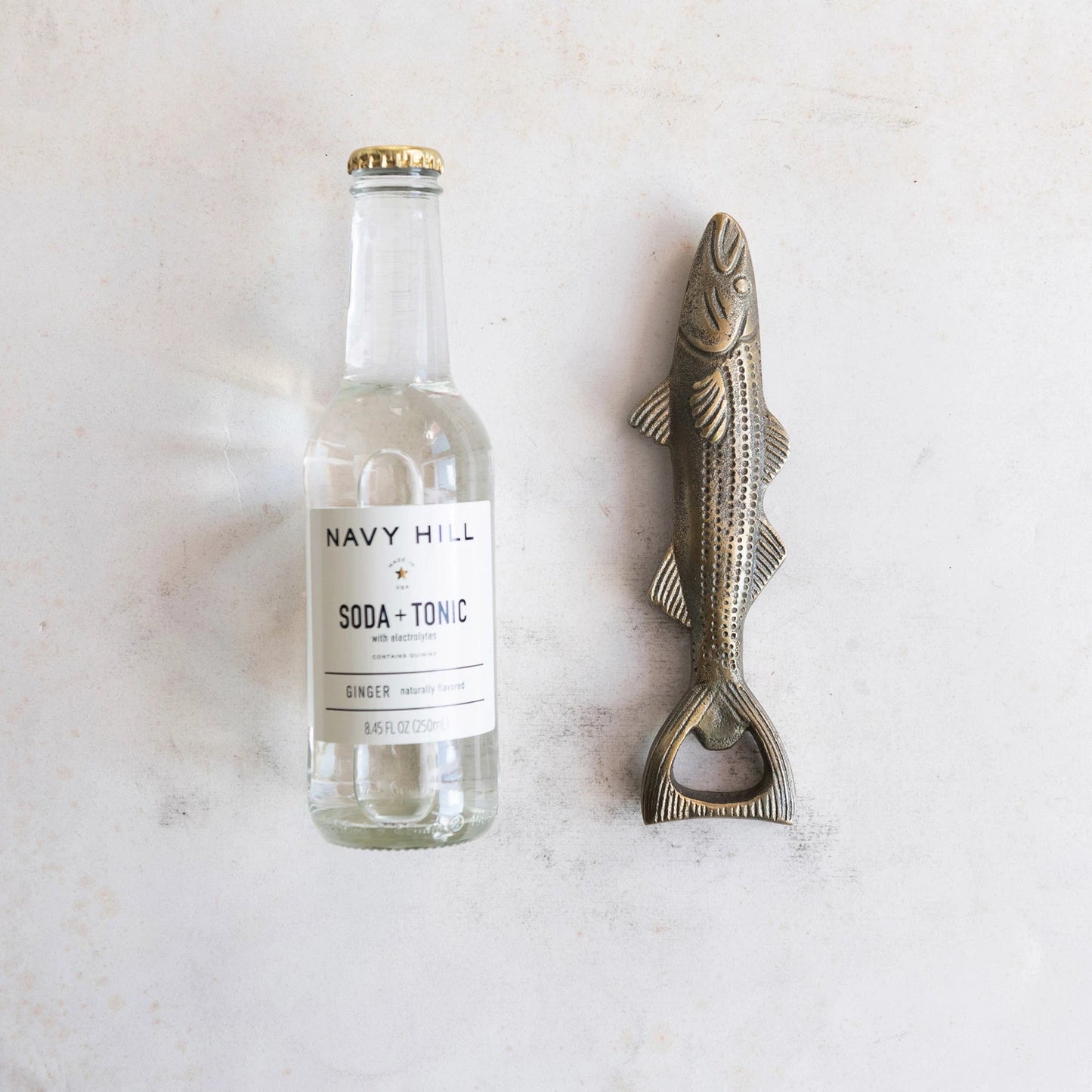 Cast Fish Bottle Opener