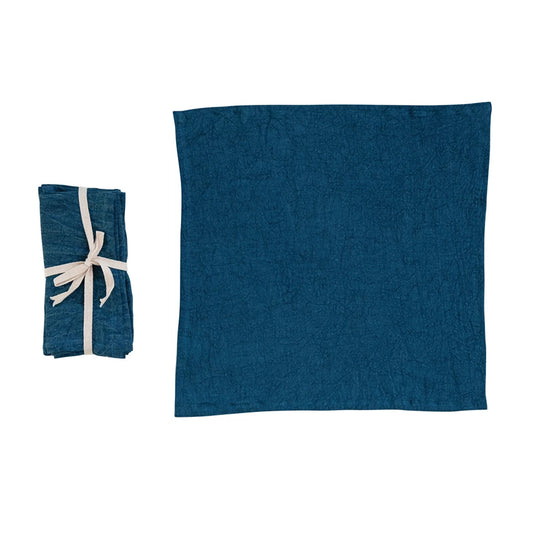 Linen Napkins Navy
