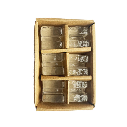 Glass Cube Place Card/Photo Holder