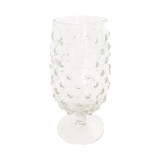Hobnail Drinking Glass